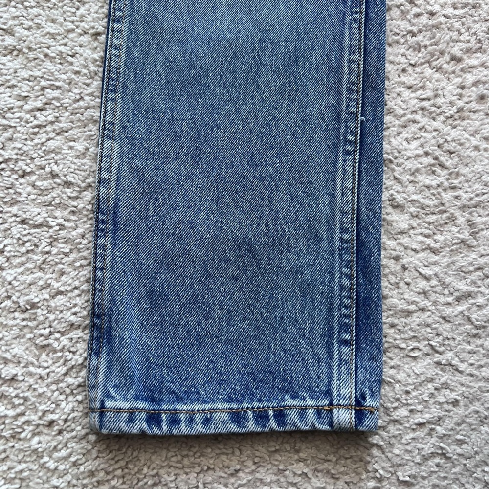 B SIDES Straight Jeans Womens 24 Blue High Rise Medium Wash Denim Made USA - Picture 4 of 16